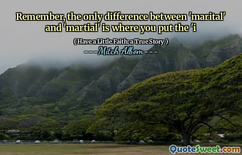 '결혼'과 '무술'의 유일한 차이점은 당신이 'i를 넣는 곳입니다.