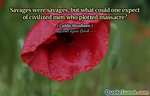 野蛮人就是野蛮人，但对于策划屠杀的文明人又能指望什么呢？