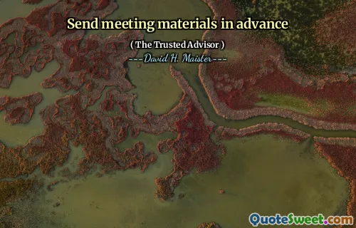 Stuur vooraf vergadermaterialen