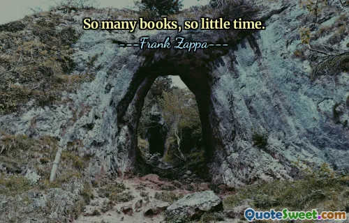 So many books, so little time.