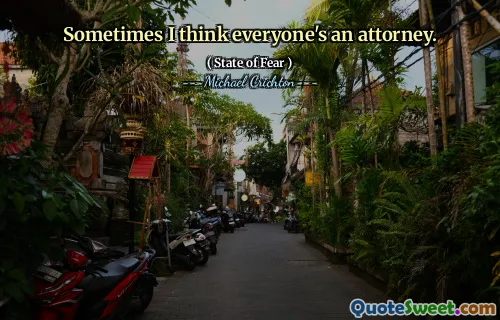 Někdy si myslím, že každý je právník.