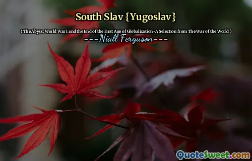 South Slav {Yugoslav}