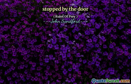 توقف عند الباب