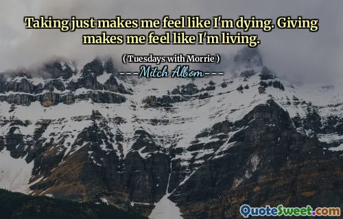 服用只是让我觉得自己快死了。给我让我觉得自己活着。