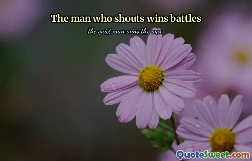 Người hét lên sẽ thắng trận chiến