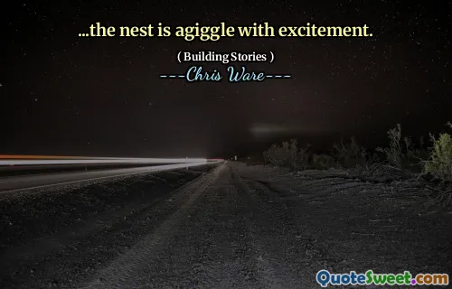 ...the nest is agiggle with excitement.