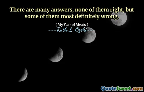 There are many answers, none of them right, but some of them most definitely wrong.
