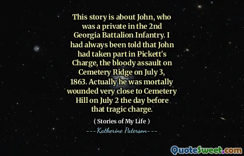 This story is about John, who was a private in the 2nd Georgia Battalion Infantry. I had always been told that John had taken part in Pickett's Charge, the bloody assault on Cemetery Ridge on July 3, 1863. Actually he was mortally wounded very close to Cemetery Hill on July 2 the day before that tragic charge.
