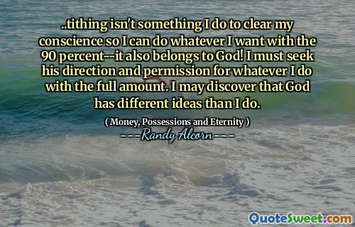 。我必须寻求他的指导和允许，以全额完成。我可能会发现上帝的想法与我不同。