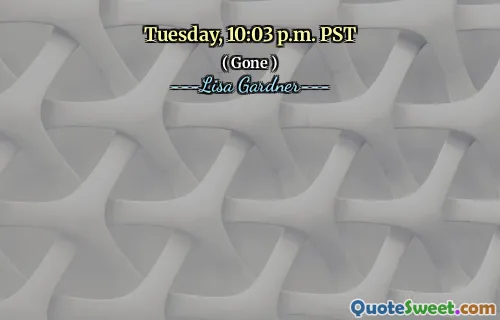 Tuesday, 10:03 p.m. PST