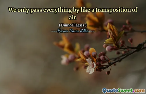 We only pass everything by like a transposition of air.