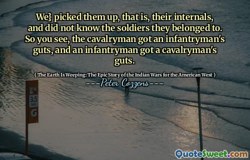 我们}接了他们，即他们的内部人物，不知道他们所属的士兵。因此，您会看到，骑兵们得到了一个步兵的胆量，步兵们得到了骑兵的胆量。