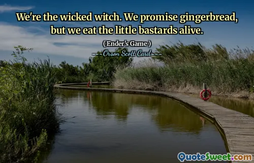 Suntem vrăjitoarea rea. Promitem turtă dulce, dar mâncăm nenorociții de vii.