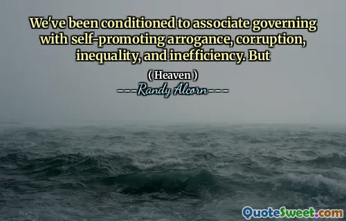 我们已经有条件将管理与自我推广，腐败，不平等和效率低下相关联。但