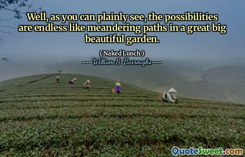 好吧，正如您可以清楚地看到的那样，可能性是无尽的，就像一个大美丽的花园中的蜿蜒小径一样。