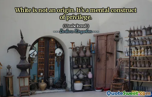 O branco não é uma origem. É uma construção mental de privilégio.