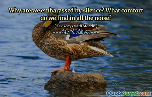 为什么我们对沉默感到尴尬？我们在所有噪音中都能找到什么舒适感？