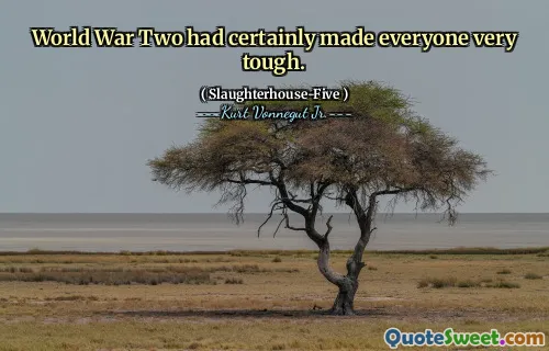 من المؤكد أن الحرب العالمية الثانية جعلت الجميع صعبًا للغاية.