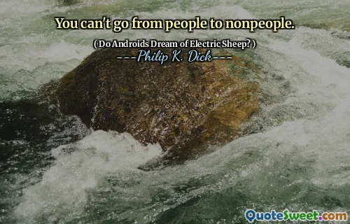 आप लोगों से गैर -लोगों तक नहीं जा सकते।