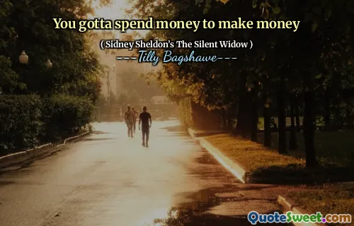 You gotta spend money to make money